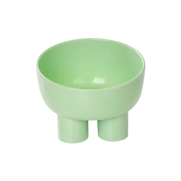Comedero para gatos con forma de pata de elefante, elevado 15°, con almohadilla de silicona, antivómito, adecuado para gatos de todas las edades.