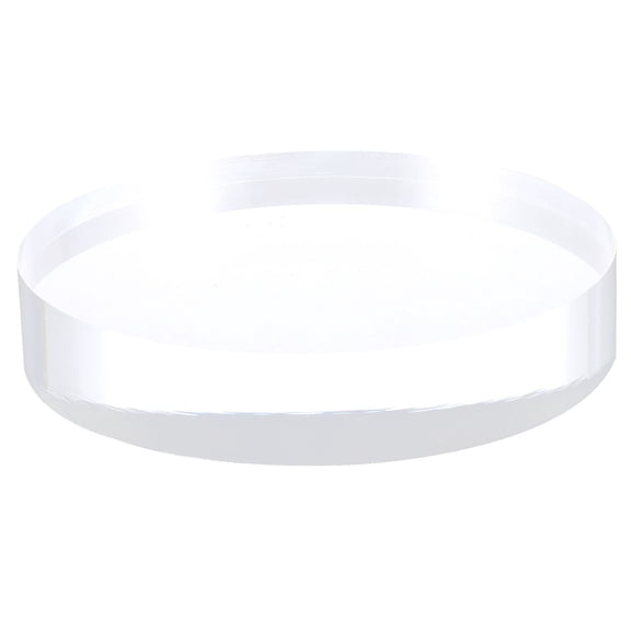 Yardwe Light Grey Acrylic Display Base Organizer for , Jewelry Storage Stand, and Decorative Display