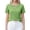 Green, variant on Women's Solid Color V Neck Short Sleeve T Shirt Top, Trendy Design with Loose Plus Size Fit for Students, for Summer Daily Wear or Casual Going Out Pink