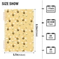 thumbnail image 2 of FORMRS 1-Subject Spiral Notebook 8" x 5" College Ruled 60 Refillable Sheet A5 Hard Cover, Cute Bee Pattern, 2 of 7