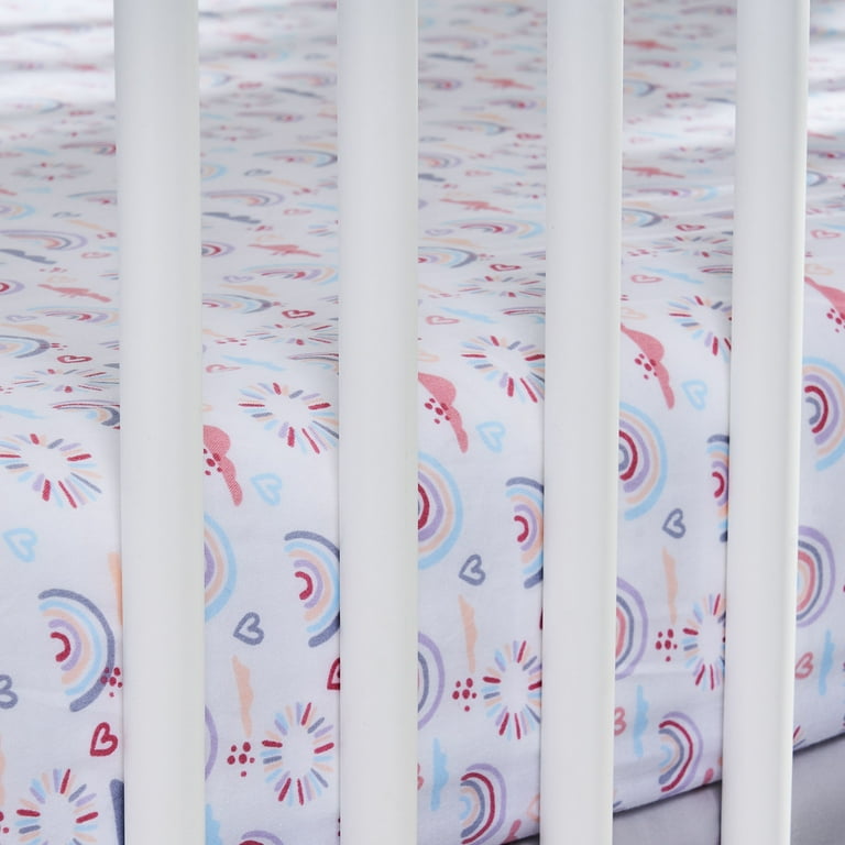 Rainbow bassinet online sheet