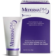 Mederma PM Intensive Overnight Face & Body Scar Cream, 1.0 oz