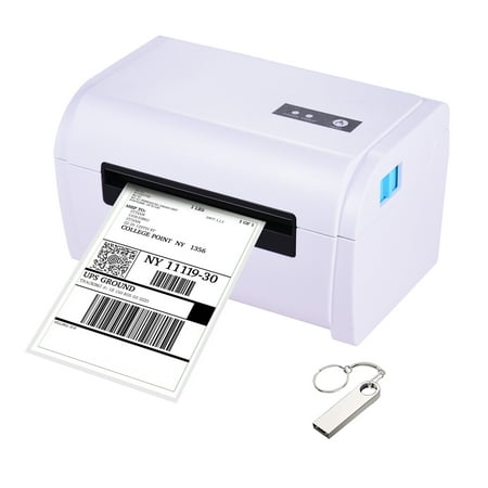 CACAGOO Thermal Shipping Label Printer for 4 x 6, Thermal Printer for Shipping PackagesCompatible with UPS Ebay Shopify FedEx Labeling Barcode Express Label