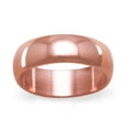 thumbnail image 3 of Solid Copper Therapy Ring Band for Men & Women, Uncoated Pure Copper, Naturally Support Immune System; Trace Mineral, Natural Relief of Arthritis, Joint Pain, Carpal Tunnel; 6mm, Size 8, 3 of 10