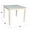Medium Wood, variant on Solid Wood 36" x 36" Dining Table in Washed Gray Taupe