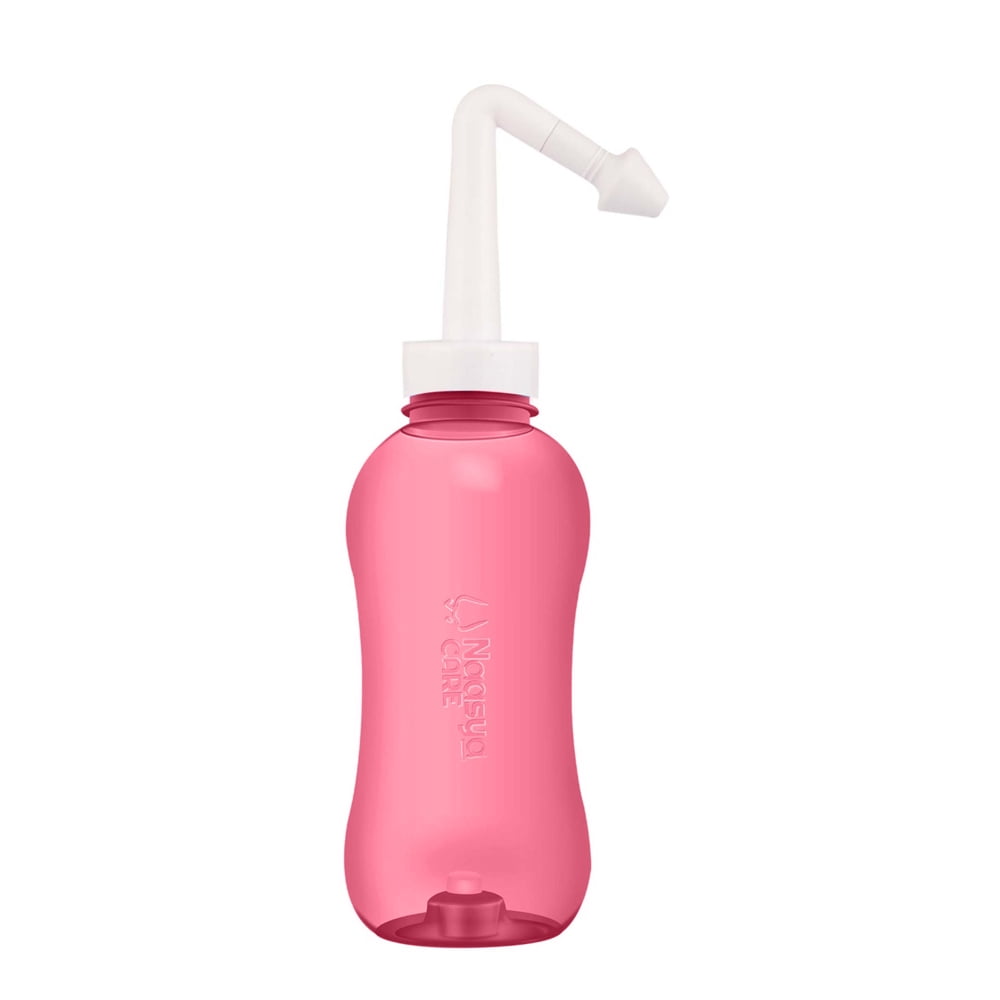 SoulGenie Nasal Irrigator Neti Pot Squeeze Bottle with Salt 300 ml