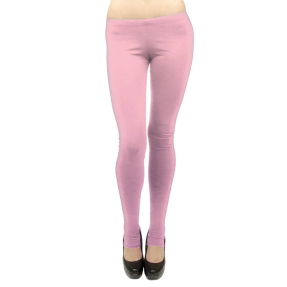 Vivian's Fashions Long Leggings - Cotton/Stirrup (Junior and Junior Plus Sizes)