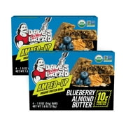 Dave's Killer Bread Blueberry Almond Butter Amped Up Protein Bars, 4 CT (Pack of 2)