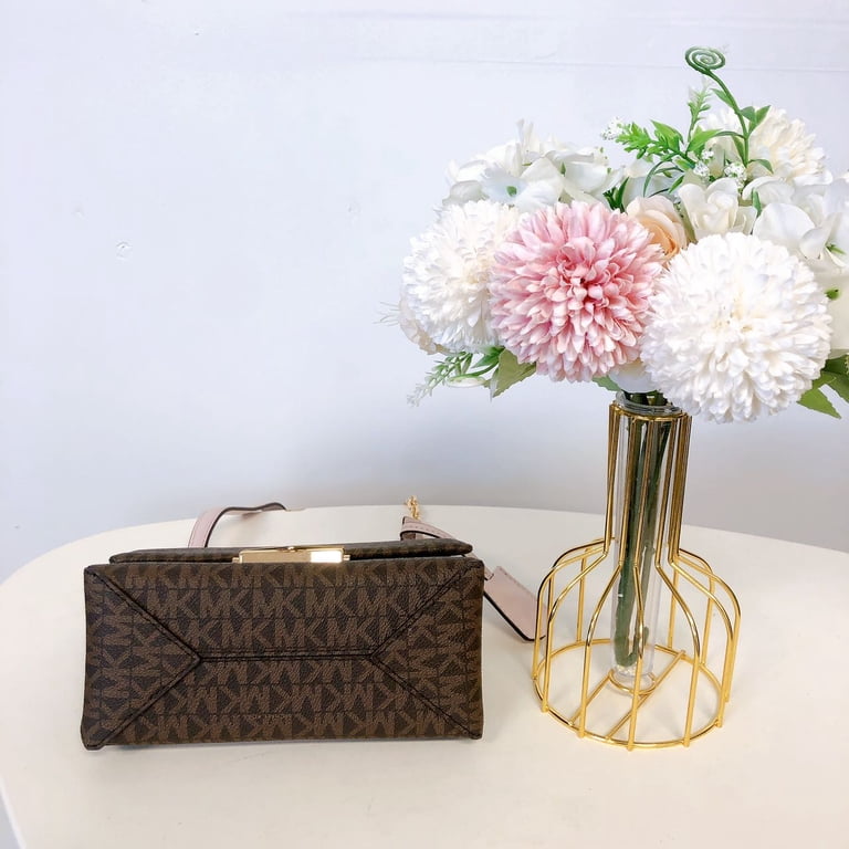 Michael Kors 35F2G0EC5B Cece Small Logo Shoulder Bag IN Brown 