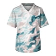 thumbnail image 2 of Yiaimeir Men's Casual T-Shirt Short-Sleeved V-Neck Printed Front Pocket Top, 2 of 5