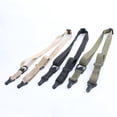 thumbnail image 4 of Greeniant Correa de hombro de doble punto antideslizante para hombros, eslingas suaves ajustables para exteriores, senderismo, Camping, bolsos al aire Negro Greeniant  OD000699-01B, 4 of 6