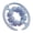 Blue, variant on 3D Sphericals Leg Massagers Full Wraparound Coverage Diamonded Texture Handle Muscle Therapy