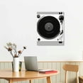 thumbnail image 2 of Nawypu  Canvas Wall Art Print Retro Music Black and White Turntable Vinyl Record Poster Record Player Wall Art Picture Print Canvas Painting Modern Bar Decor Poster, 2 of 4