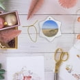 thumbnail image 6 of 3drose, Virginia Beach, Sand Patterned by Blowing Winds - Us47 Ist0003 - Inti St. Clair, 3 inch Snowflake Porcelain Ornament, 6 of 7