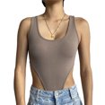 thumbnail image 2 of Ropa de club para mujer, body ajustado para mujer, camisetas sin mangas para mujer, body con diseño revolucionario, 2 of 6