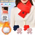 thumbnail image 3 of WREESH Women's 2Pc Usb Smart Neck and Shoulder Warmers, Winter Cold Protection and Massage Heating Scarf Blue, 3 of 3
