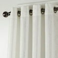 thumbnail image 3 of St Pierre Solid Textured Design 54" x 84" Single Window Panel in Ivory, 3 of 6