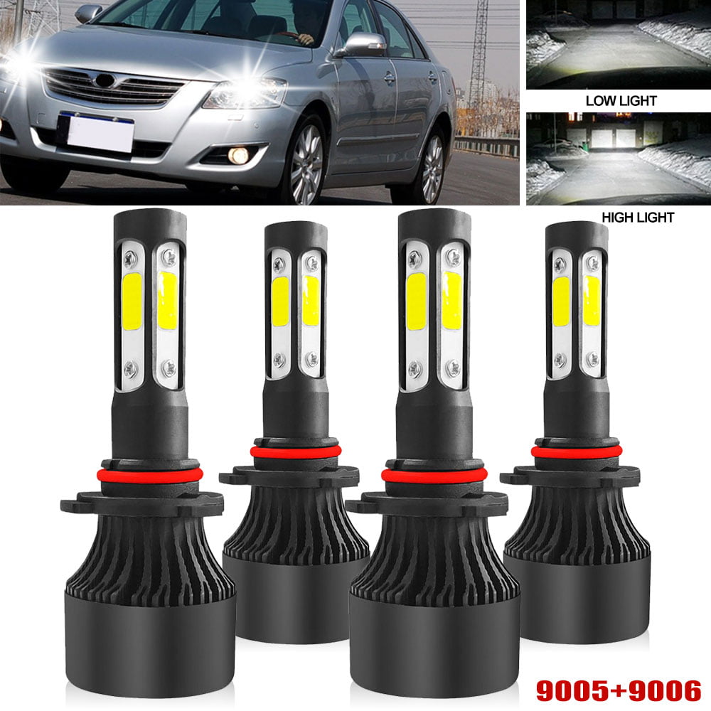 9005 9006 LED Headlight Hi/Lo Combo Conversion Kit for Nissan Titan 2004-2015