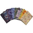 thumbnail image 2 of 10 Fat Quarters - Assorted Australian Aboriginal M&S Textiles Nambooka Kangaroos Aborigine Indigenous Outback Bush Camp Goanna Waterhole Quality Quilters Cotton Fabric Bundle M491.15, 2 of 2