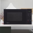 thumbnail image 3 of Magic Chef - Horno de microondas compacto para encimera, 1000 vatios, negro, 1.1 Cu. Aparato de cocina digital con un solo toque, cerradura para niños, temporizador, recalentamiento, descongelación y, 3 of 5