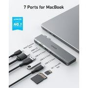 Anker USB C Hub for MacBook, Anker 547 USB-C Hub (7-in-2)