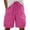 Hot Pink, variant on Summer Shorts for Women Cargo Hiking - Casual Bermuda with Pockets, 5-Inch Inseam, Drawstring Elastic Waist, Quick Dry Outdoor,Coffee 3XL