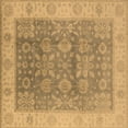 thumbnail image 1 of Ahgly Company Indoor Square Oriental Brown Traditional Area Rugs, 5' Square, 1 of 4