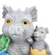 thumbnail image 4 of Dinosaur Statue Resin Solar Powered Cute Dinosaur Outdoor Figurine for Garden Yard Decoration, 4 of 4