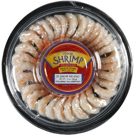 Shrimp: Cooked Shrimp, 10 oz