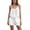 White, variant on Womens Pajamas Sets Y2K Cute Pj Set 2 Piece Tie Up Cami and Shorts Sleepwear M