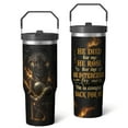 thumbnail image 2 of 1pc Belief 30oz Tumbler with Straw & Handle - Insulated Stainless Steel Cup | Holiday Gift for Man Women (Christmas, Valentine's, Birthday), 2 of 7