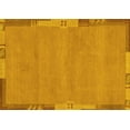 thumbnail image 1 of Ahgly Company Indoor Rectangle Abstract Yellow Modern Area Rugs, 7' x 10', 1 of 4