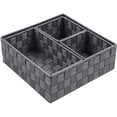 thumbnail image 1 of Woven Storage Box Cube Basket Bin Container Tote Organizer Divider for Drawer,Closet,Shelf, Dresser, 1 of 6