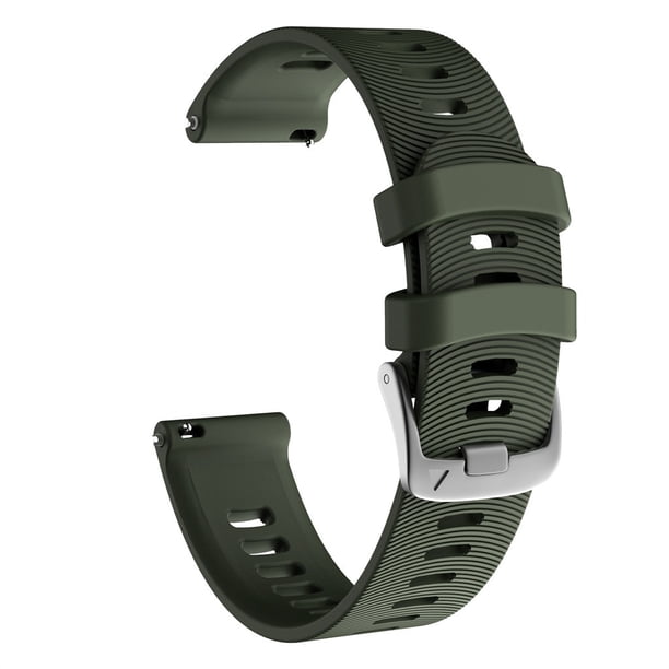 Correa Garmin Forerunner 245 - Silicona, ajustable, para uso deportivo y diario