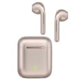 thumbnail image 1 of J18 TWS Bluetooth Hörlurar Vattentäta Stereo Musik Gaming Trådlöst Headset [Db] Pink gold, 1 of 4