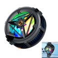 thumbnail image 2 of Digital Display Phone Radiator with Back Clip Universal Semiconductor Cooling Fan Magnetic Cellphone Cooling Heatsink Multicolor, 2 of 4
