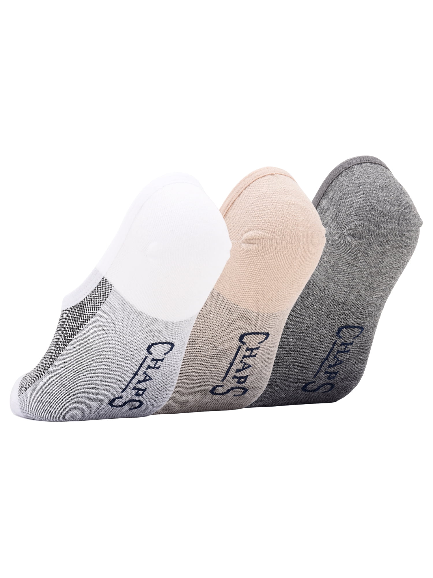 Chaps Sneaker Liners 3-Pack Men's Sock Size 10-13