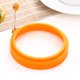 thumbnail image 5 of Molde de Cocina Anillos de silicona para cocinar huevos, molde redondo para tortitas de huevo para utensilios de cocina (naranja) Ehuebsd Libre de BPA, 5 of 6