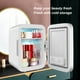 thumbnail image 4 of Mini Refrigerador De Almacenamiento De Maquillaje, ABS 4L 360 Grados LED LED LIGHT BELLED BELLED De Belleza Portátil Con Cigarrillo Cordón De Alimentación De Encendedor Para, 4 of 7