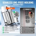 thumbnail image 3 of Gravity-fed Water Filter System, 2.25G 304 Stainless-Steel Countertop Water Filtration System, Reduces Lead and up to 99% of Chlorine, with 2 Ceramic Carbon Filters, Water Level Spigot, Stand, 3 of 6