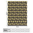 thumbnail image 2 of Pokemon Pikachu Throw Blanket Cute Flannel for Boys Girls Men Women, 2 of 7