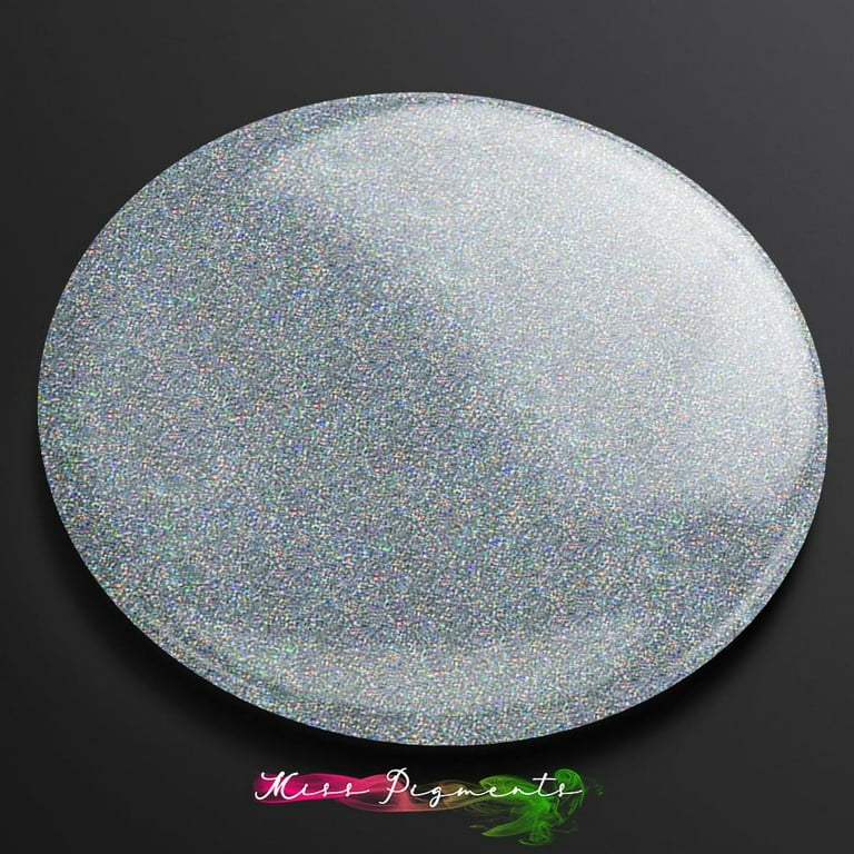 Micro Fine Glitter, Silver, 1/2 oz