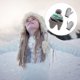 thumbnail image 2 of Minnieouse Gorro Conjunto de guantes Diseño de orejeras Gorros de punto para niños con patrones de dinosaurios Dibujos animados Accesorios de invierno Sombreros verde azulado gris L 4-5 ans Minnieouse AP009413-24B, 2 of 6