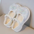 thumbnail image 6 of REDARER Girls' Soft Sole Shoes with Rhinestones,14, 6 of 9