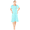 Green, variant on Womens Nightgowns Sleepwear Soft Pajama Dress Nightshirts Plus Size