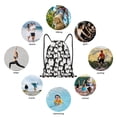 thumbnail image 6 of Daiia Cartoon Penguin Pattern Drawstring Backpack, Gym Bag, Lightweight Backpack, Water-Resistant Bag Travel Sports Backpack, Fitness Bag, Yoga Bag-Small, 6 of 6