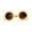 B, variant on Fashionable Pet Circular Role Playing Glasses Photo Props for Cats and Dogs C