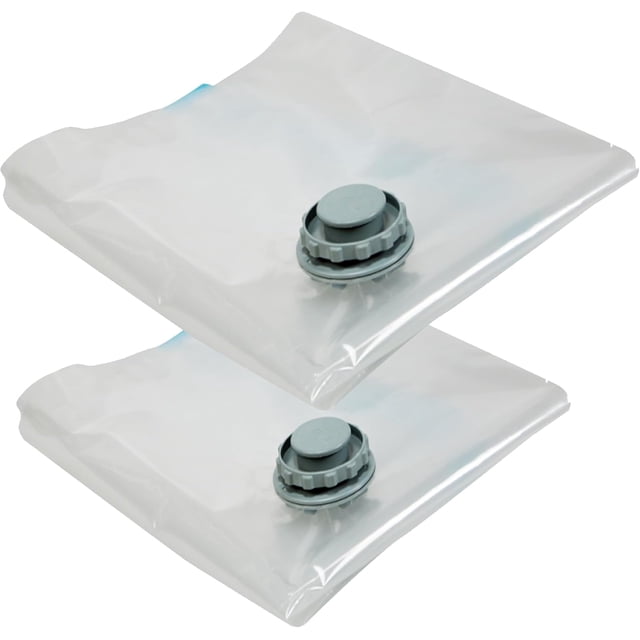 PinesC Vacuum Compression Zipper Storage Bags With Airtight Valve For Home & Travel Reusable Vacuum Storage Bags (Small 50cmx70cm (Pack of 3)) Small 50cmx70cm (Pack of 3)