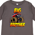 thumbnail image 4 of Inktastic Big Brother Monster Truck Boys Long Sleeve Toddler T-Shirt, 4 of 5