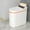 White, variant on Sensor-Actuated 13L Stainless Steel Trash Can, Touchless Kitchen Waste Bin with Lid, Narrow Design for Tight Spaces, Ideal for Home, Office, Bathroom